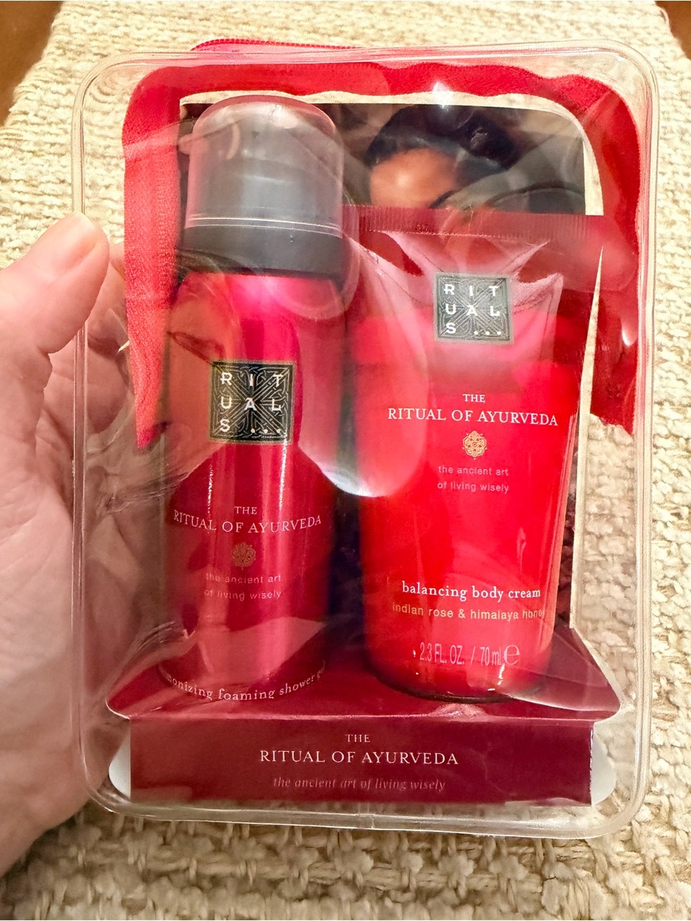 The Ritual of Ayurveda Travel Bath & Body Set